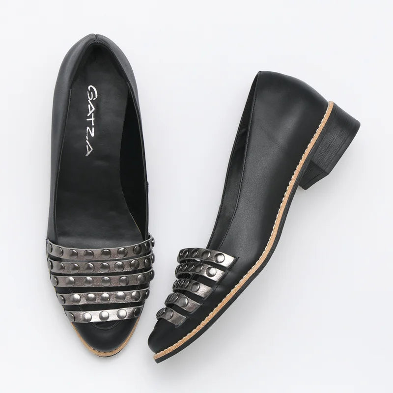 Clarice Leather Shoe - Black