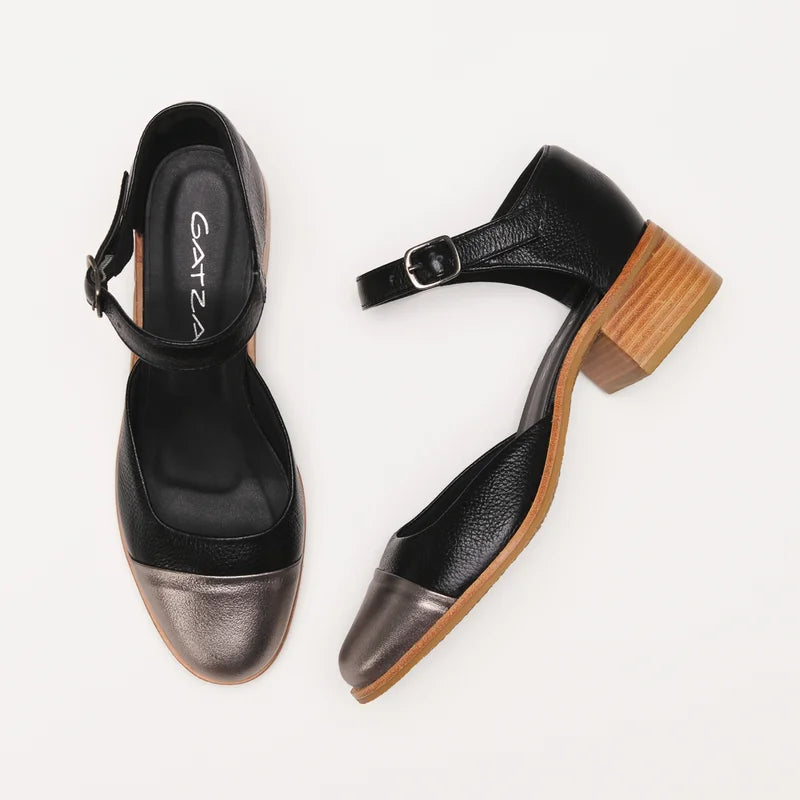 Eloise Leather Shoe - Black