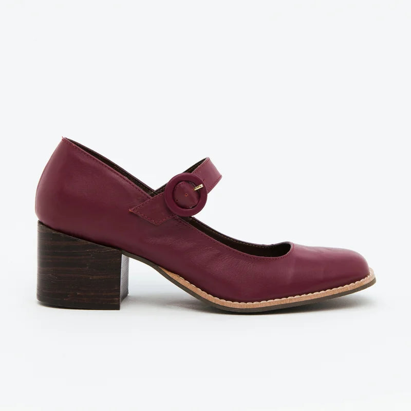 Heloísa Shoe - Burgundy