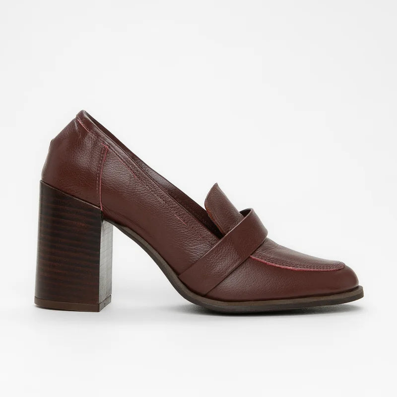 Jade Loafer - Burgundy