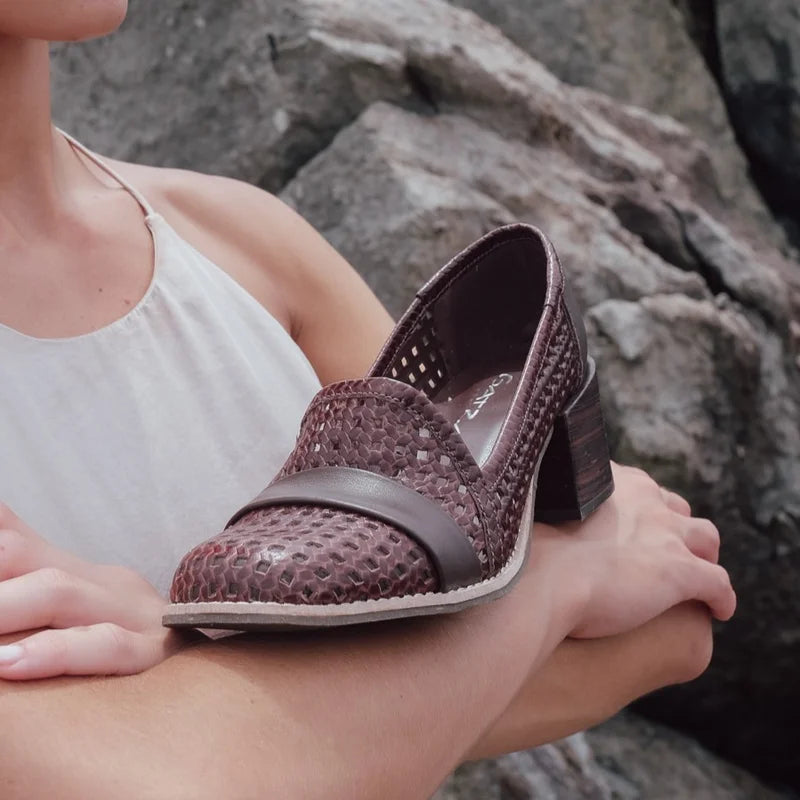 Lina Shoe - Coffee