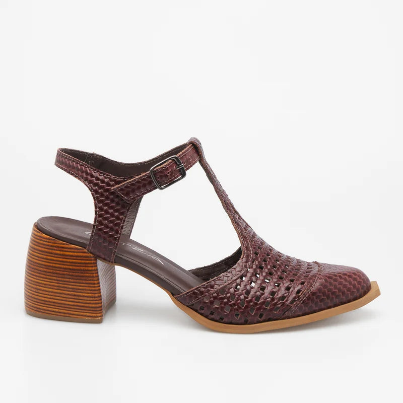 Marcele Leather Shoe - Coffee