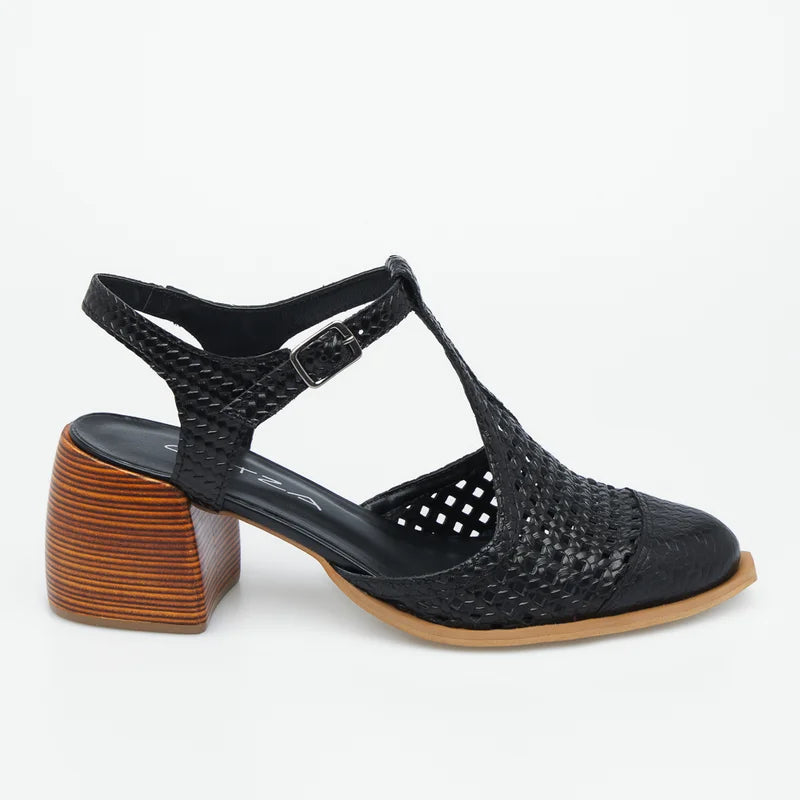 Marcele Leather Shoe - Black
