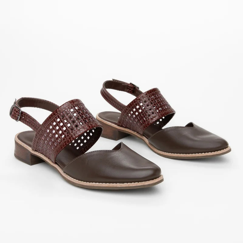Roberta Shoe - Coffee