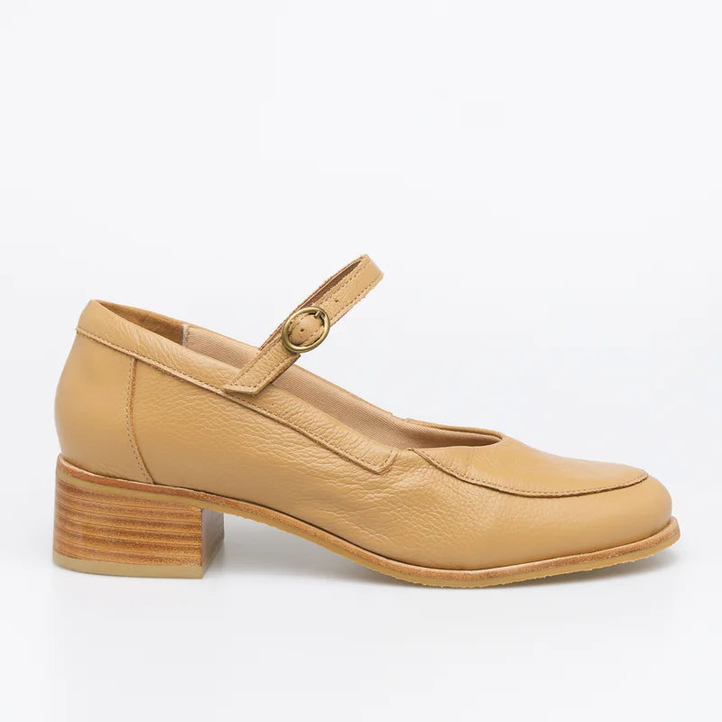 Talia leather Pump - Beige