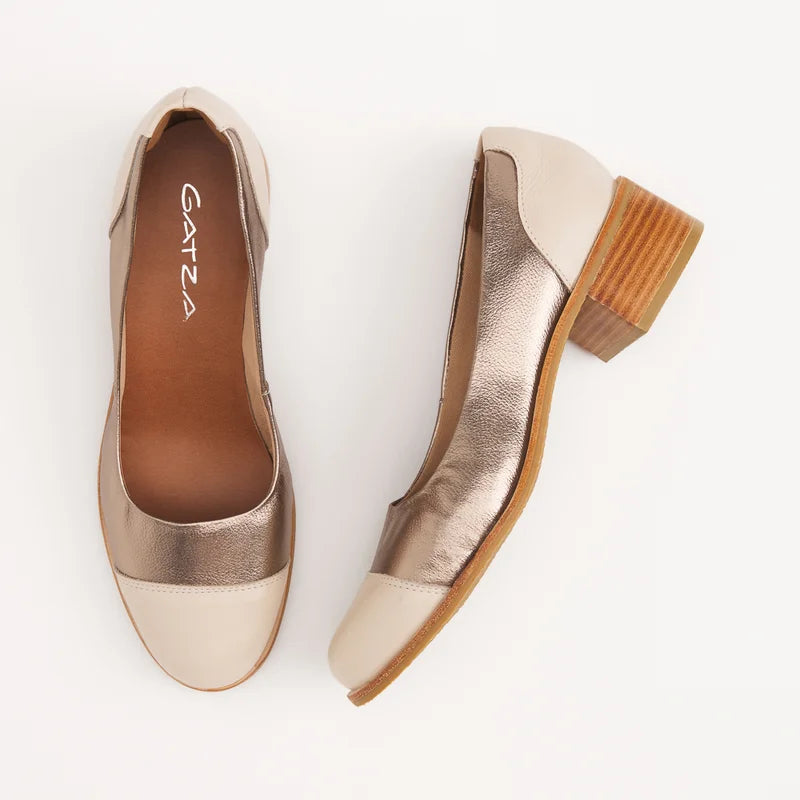 Valerie Shoe - Old Silver