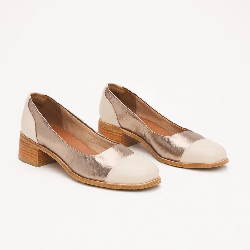 Valerie Shoe - Old Silver