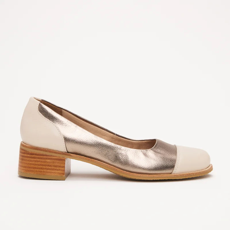 Valerie Shoe - Old Silver