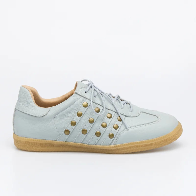 Leather Celina Sneaker - Blue