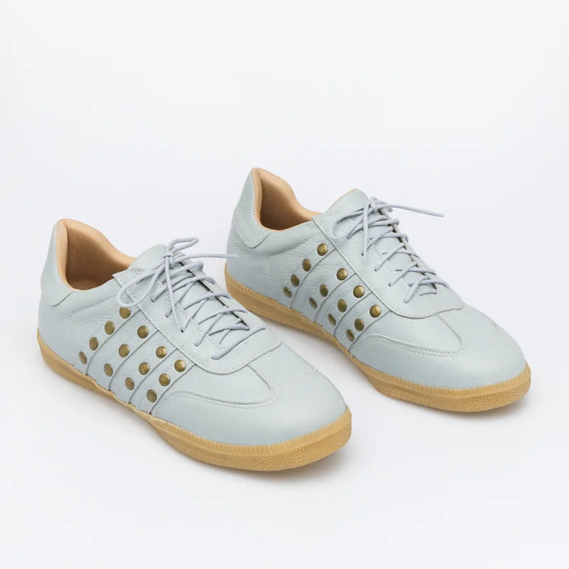 Leather Celina Sneaker - Blue