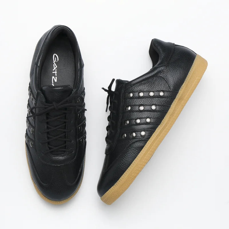 Leather Celina Sneaker - Black