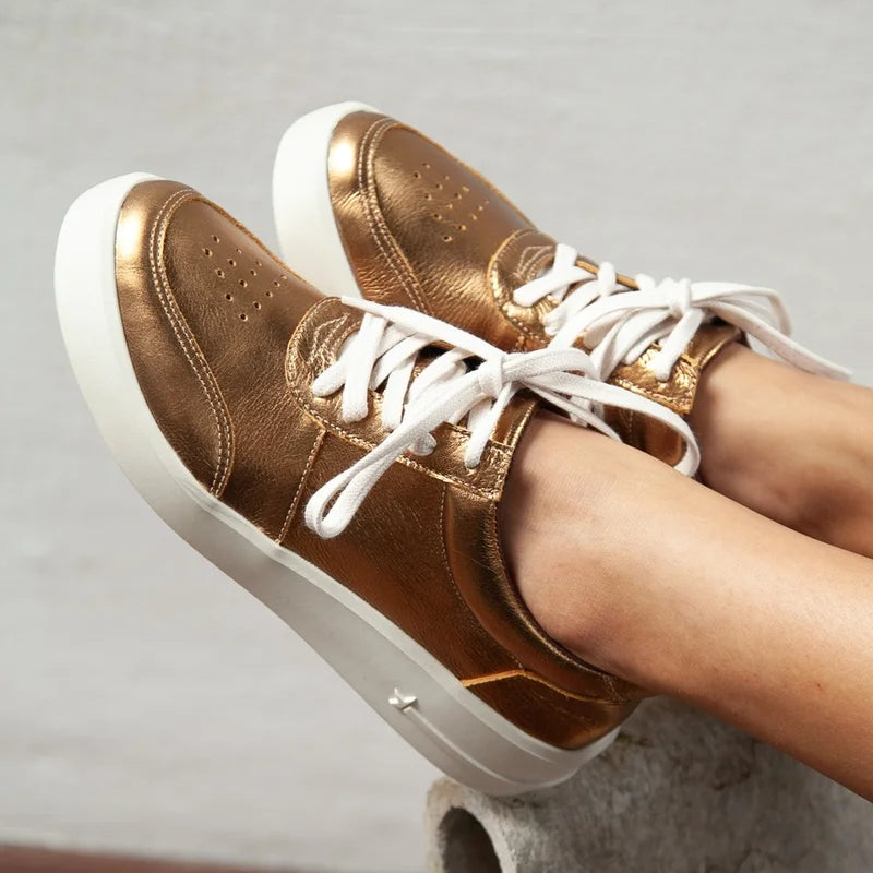 Mariah Sneaker - Gold