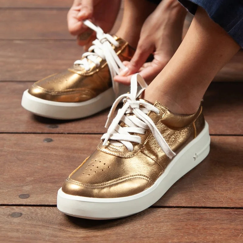 Mariah Sneaker - Gold