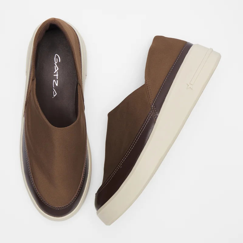 Neoprene Sneaker - Coffee